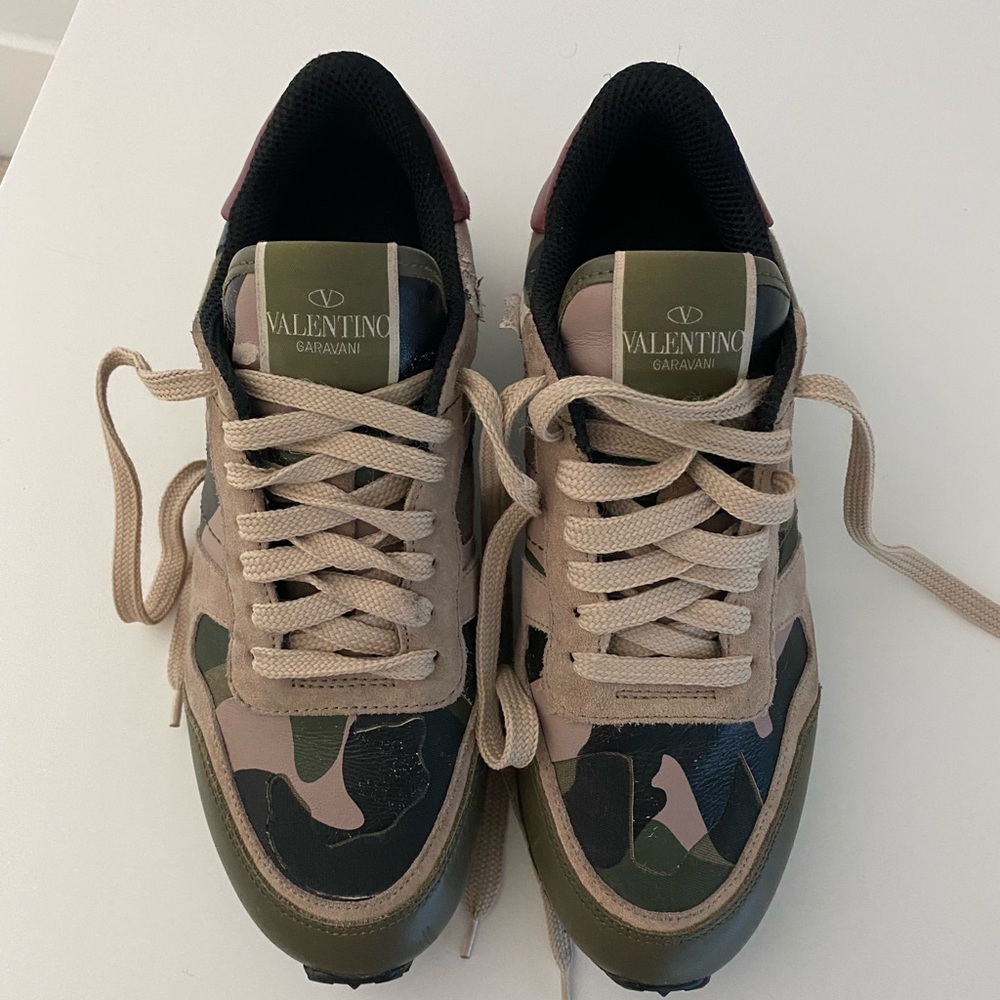 Valentino camouflage sneakers